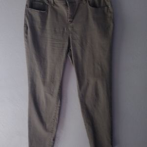 Size 14 grey skinny leg jeans